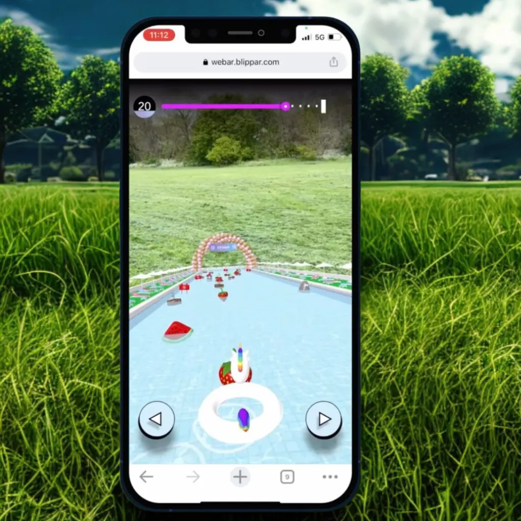 AR VR Games 2 AR Game on grass